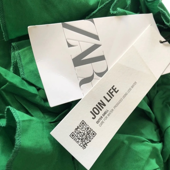 NWT ZARA BODYSUIT WITH RUFFLES SLEEVE - Picture 8 of 8